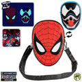 Limited Edition Spider-Man vs. Venom Glow-in-the-Dark Mask Crossbody Bag by Loungefly
