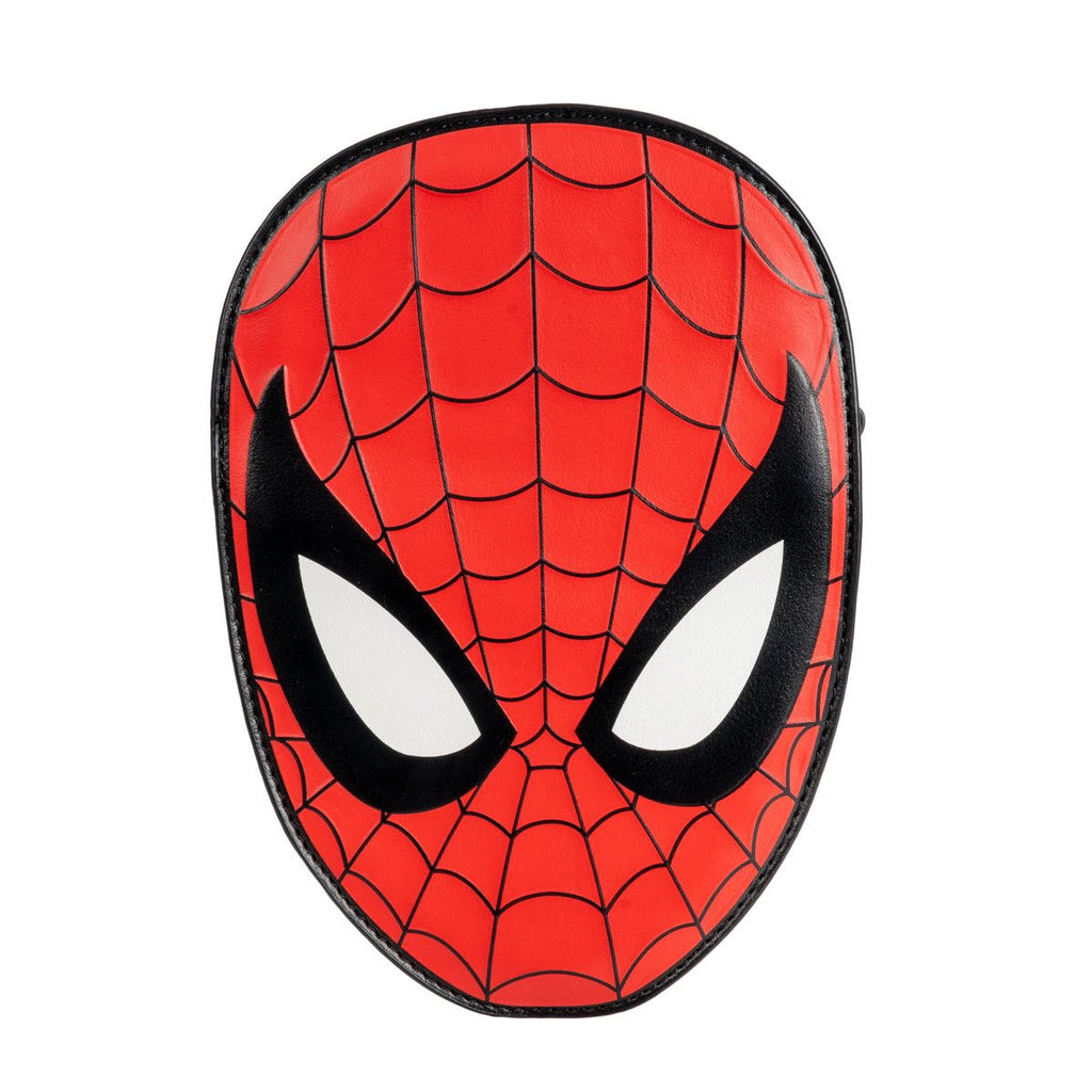 Limited Edition Spider-Man vs. Venom Glow-in-the-Dark Mask Crossbody Bag by Loungefly