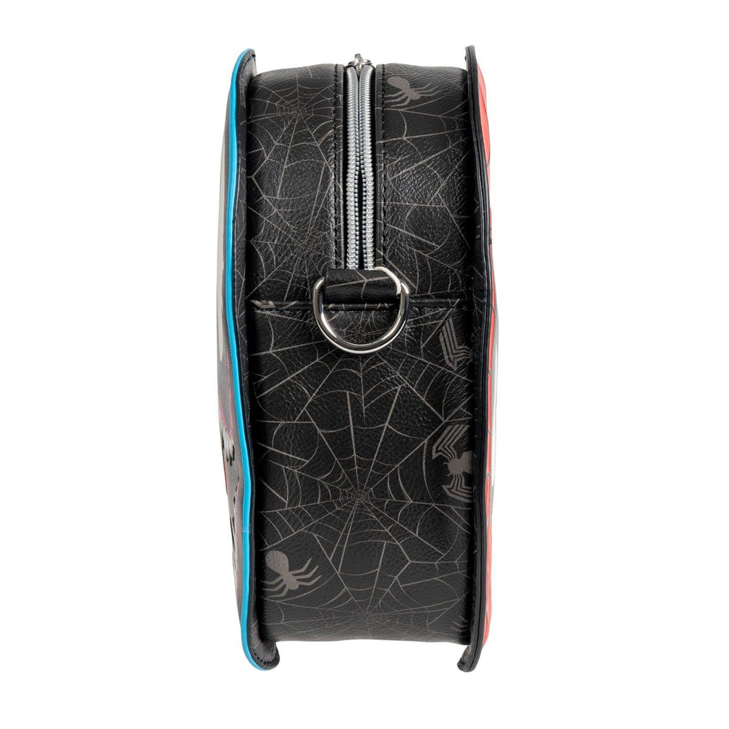 Limited Edition Spider-Man vs. Venom Glow-in-the-Dark Mask Crossbody Bag by Loungefly