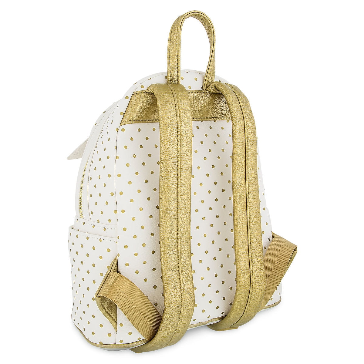 Disney Parks "it's a small world" Mini Backpack by Loungefly – Metallic Gold & White