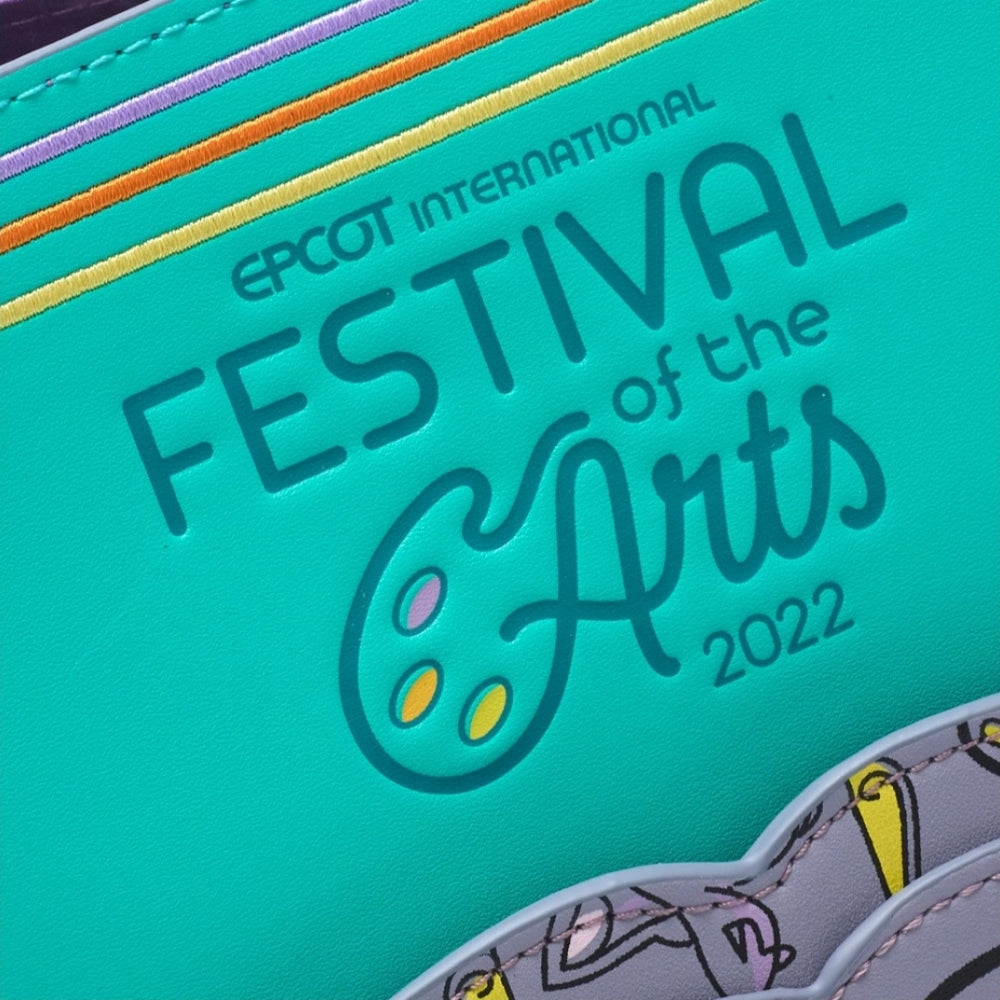 Epcot International Festival of the Arts 2022 badge with colorful design