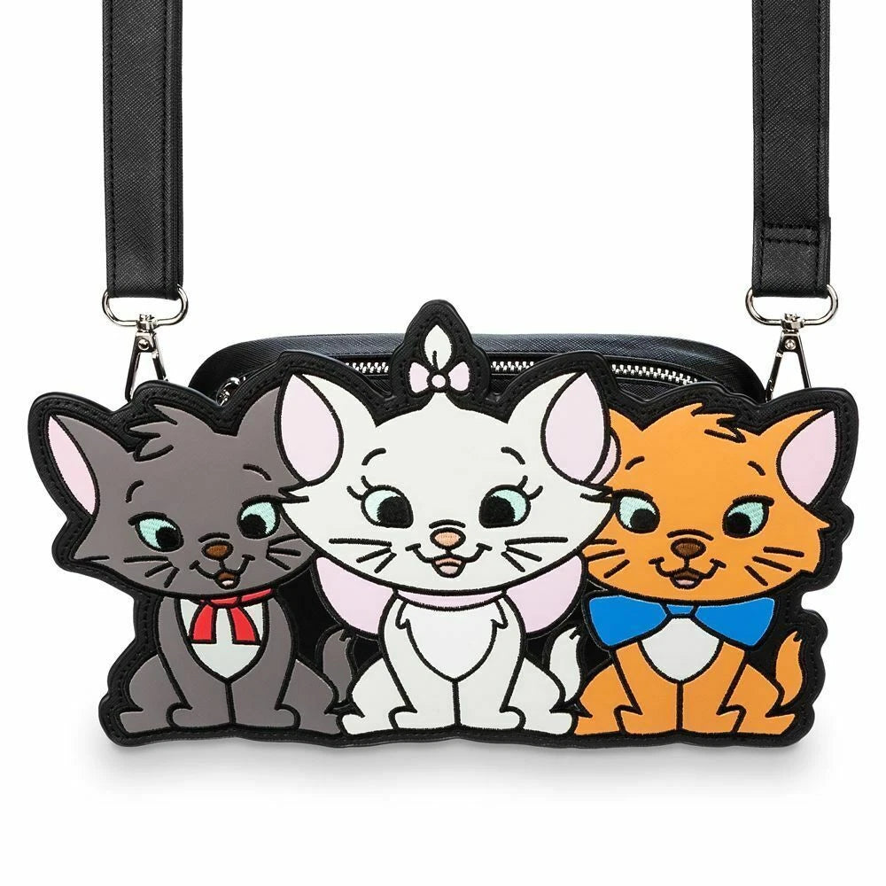 Disney Parks The Aristocats 50th Anniversary Marie & Kittens Crossbody Bag by Loungefly