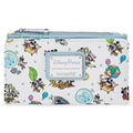 Disney Parks Loungefly wallet with character print on a white background