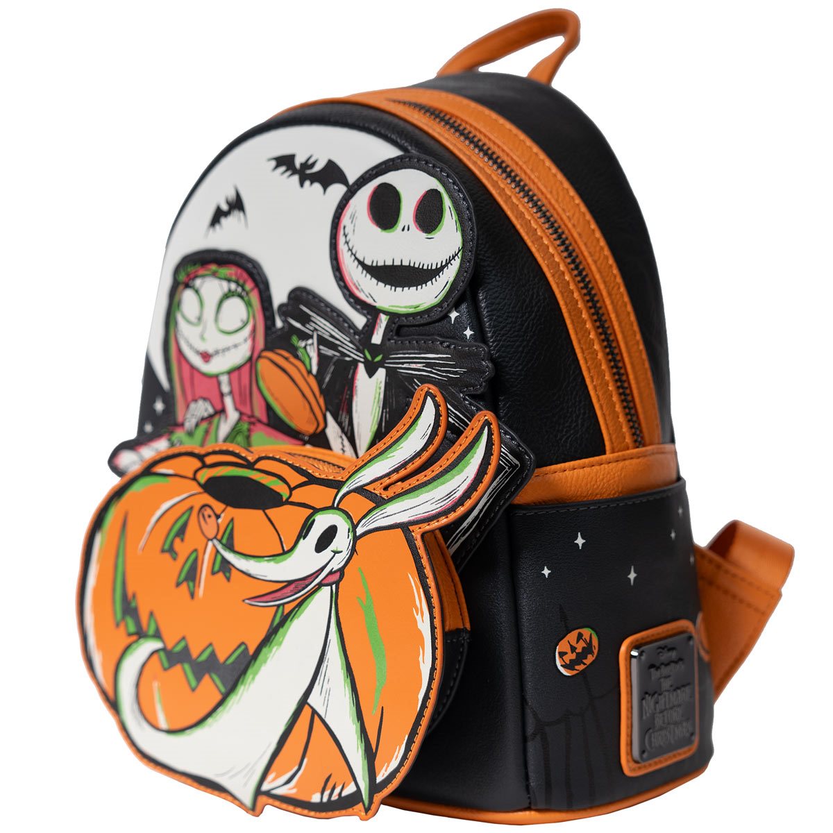 Loungefly Disney100 The Nightmare Before Christmas Glow-in-the-Dark Mini Backpack