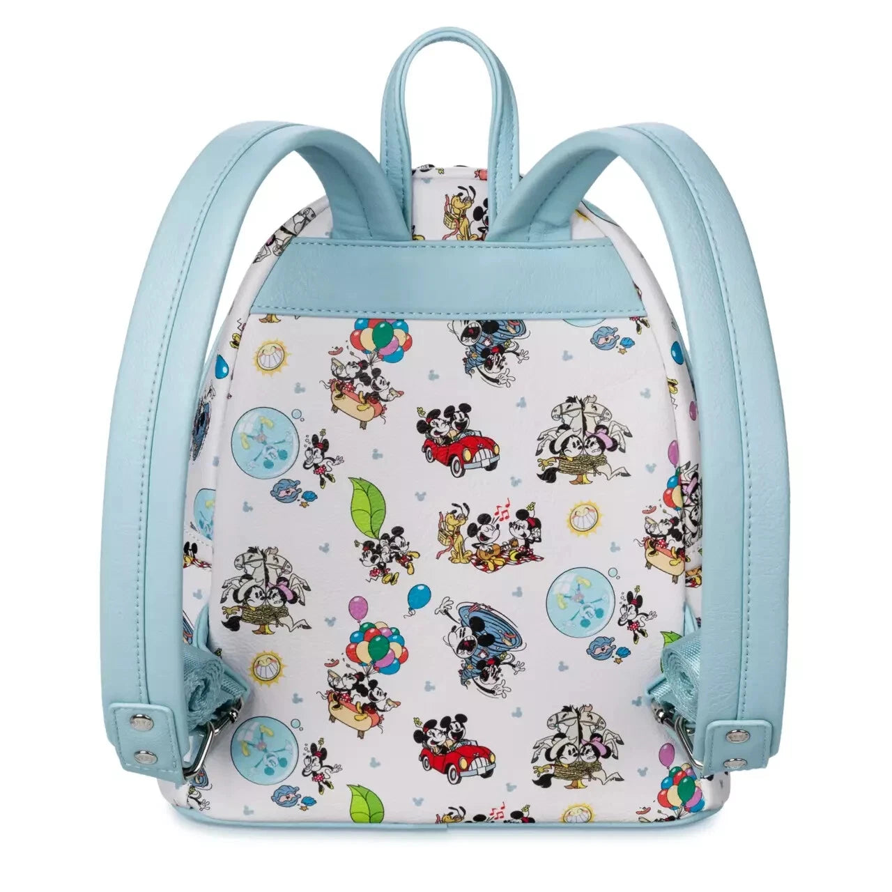 Loungefly Disney Mickey and Minnie Mouse Comic Adventures Mini Backpack