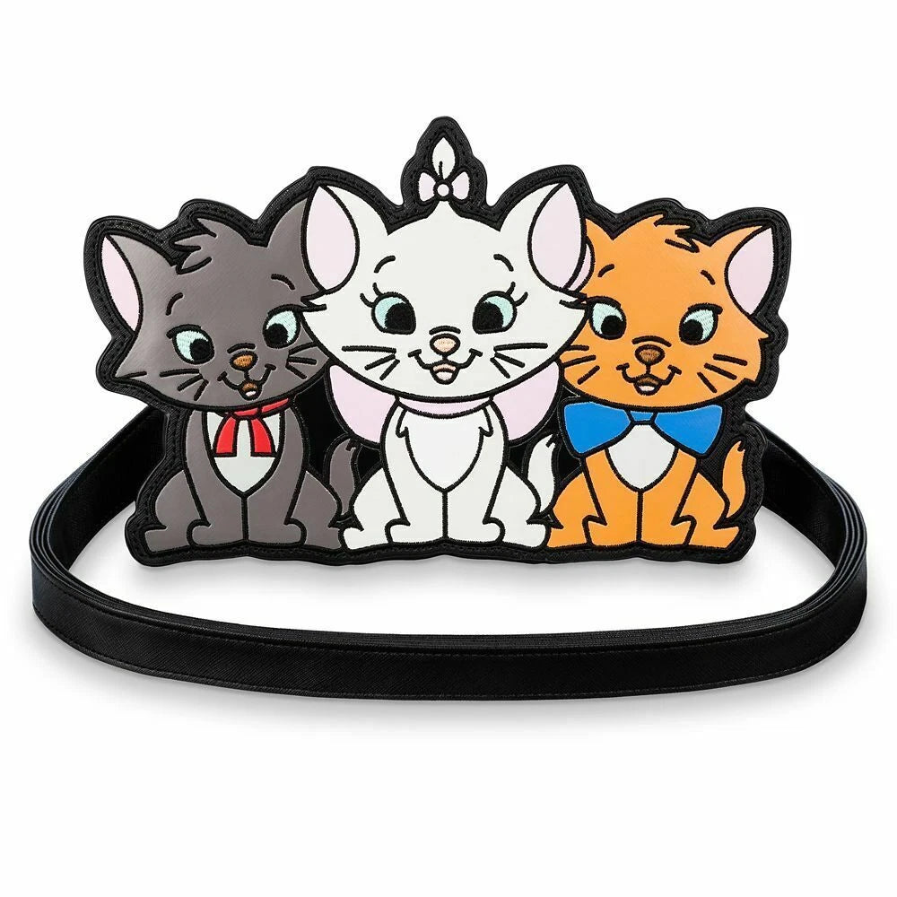 Disney Parks The Aristocats 50th Anniversary Marie & Kittens Crossbody Bag by Loungefly